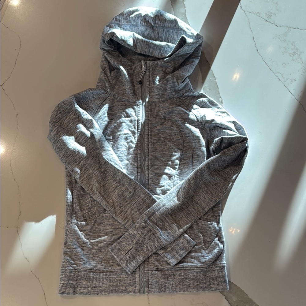Blue Lululemon Scuba Zip-Up Hoodie